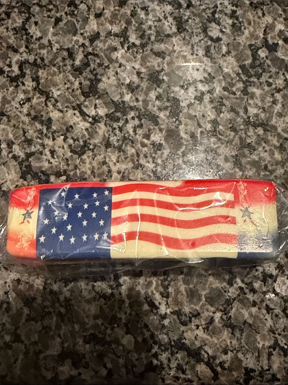 Rare Limited Edition 250th Anniversary Red, White & Blue slow rise squishy!